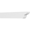 Ekena Millwork Standard Crestline Architectural Grade PVC Rafter Tail, 4"W X 6"H X 36"L RFTP04X06X36CRE - alternate 1